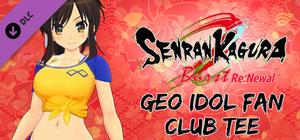 SENRAN KAGURA Burst Re:Newal - GEO Idol Fan Club Tee banner