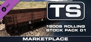 TS Marketplace: 1800s Rolling Stock Pack 01 Add-On banner