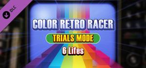 COLOR RETRO RACER : TRIALS MODE *6 Lifes* banner