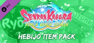 SENRAN KAGURA Peach Beach Splash - Hebijo Item Pack banner