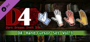 D4: Hand Cursor Set Vol.3 banner