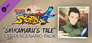 Naruto Shippuden Ultimate Ninja Storm 4 -Shikamaru's Tale Extra Scenario Pack banner