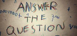 Answer The Question banner