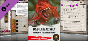 Fantasy Grounds - Dungeons & Dragons - Lair Assault: Attack of the Tyrantclaw (5E) banner