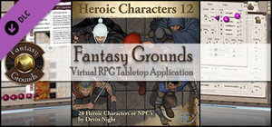 Fantasy Grounds - Heroic Characters 12 (Token Pack) banner