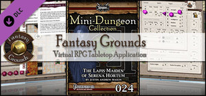 Fantasy Grounds - Mini-Dungeon #024: The Lapis Maiden of Serena Hortum (PFRPG) banner