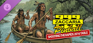 Zaccaria Pinball - Shooting The Rapids 2016 Table banner