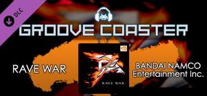Groove Coaster - RAVE WAR banner
