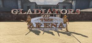 Gladiators of the arena banner
