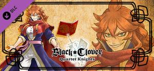 BLACK CLOVER: QUARTET KNIGHTS Royal Magic Knight Set - Red banner
