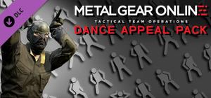 METAL GEAR ONLINE "DANCE APPEAL PACK" banner