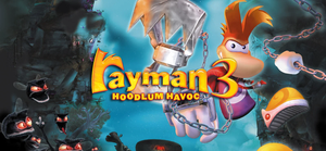 Rayman 3: Hoodlum Havoc banner