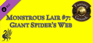 Fantasy Grounds - Monstrous Lair #7: Giant Spider's Web (Any Ruleset) banner