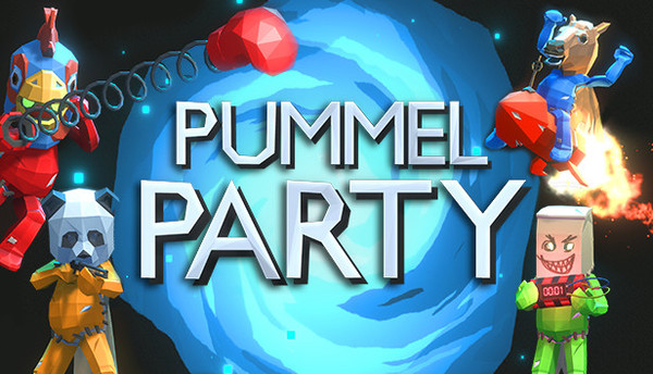 Pummel Party co-op key art