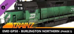 TANE DLC - EMD GP50 - Burlington Northern (Phase I) banner