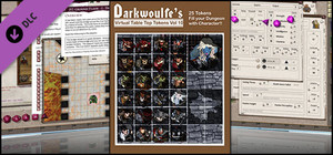 Fantasy Grounds - Top-Down Tokens - Darkwoulfe's Token Pack Vol 10 banner