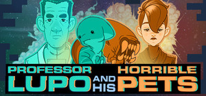 Professor Lupo and his Horrible Pets banner