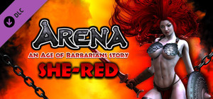 ARENA an Age of Barbarians story - She-Red banner