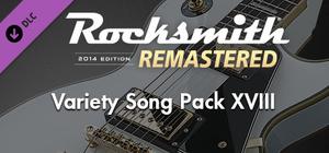 Rocksmith® 2014 Edition - Remastered - Variety Song Pack XVIII banner