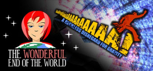 AaaaaAAaaaAAA!!! + The Wonderful End of the World banner