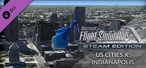 FSX Steam Edition: US Cities X: Indianapolis Add-On banner
