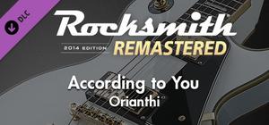 Rocksmith® 2014 Edition - Remastered - Orianthi - “According to You” banner