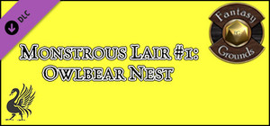 Fantasy Grounds - Monstrous Lair #1 Owlbear Nest (Any Ruleset) banner