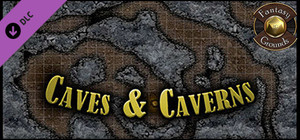 Fantasy Grounds - Paths to Adventure: Caves and Caverns (Map Pack) banner