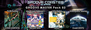 Groove Coaster - GROOVE MASTER Pack 02 banner
