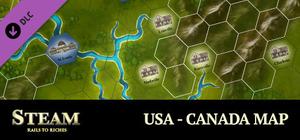 Steam™: Rails to Riches - USA-Canada Map banner