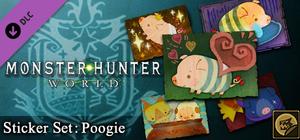 Monster Hunter: World - Sticker Set: Poogie banner