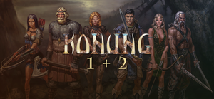 Konung 1 + 2 banner