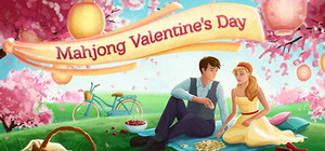 Mahjong Valentines Day banner