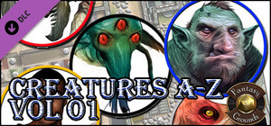 Fantasy Grounds - Creatures A-Z Vol 01 (Token Pack) banner