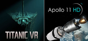 Titanic VR & Apollo 11 VR HD Bundle banner