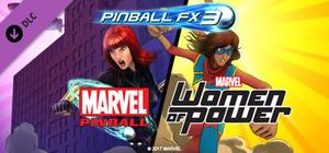 Pinball FX3 - Marvel's Women of Power banner
