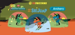 VRUNICORNS BOOTCAMP BUNDLE: #SkiJump + #Archery + #SelfieTennis banner