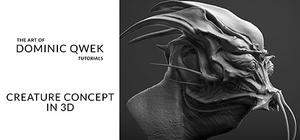 Creature Concepting In 3D banner