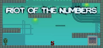 Riot of the numbers banner