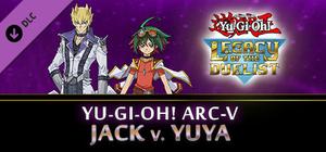 Yu-Gi-Oh! ARC-V: Jack Atlas vs Yuya banner