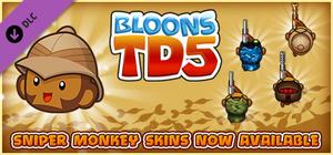 Bloons TD 5 - Hunter Sniper Monkey Skin banner