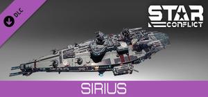 Star Conflict: Federation destroyer Sirius banner
