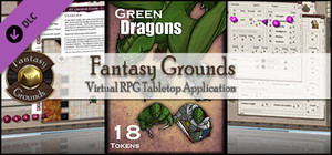 Fantasy Grounds - Green Dragons (Token Pack) banner