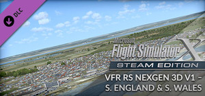 FSX Steam Edition: VFR Real Scenery NexGen 3D - Vol. 1: Southern England and South Wales Add-On banner