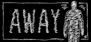 AWAY banner