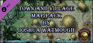 Fantasy Grounds - Town and Village Map Pack by Joshua Watmough (Map Pack) banner
