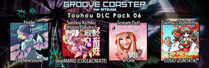 Groove Coaster - Touhou DLC Pack 06 banner