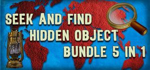 Seek and Find Hidden Object Bundle 5-in-1 banner