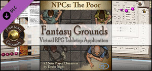 Fantasy Grounds - NPCs: The Poor (Token Pack) banner