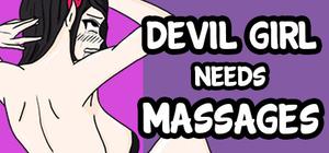 Devil Girl Need a Massage banner